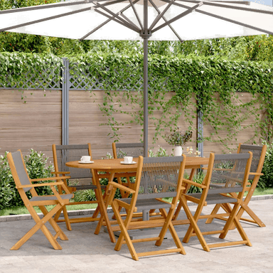 Vidaxl Hagespisegruppe 7 deler