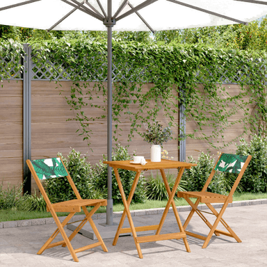 Vidaxl Bistrosett 3 deler