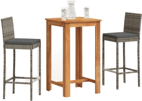 Vidaxl Hagebarsett 3 deler