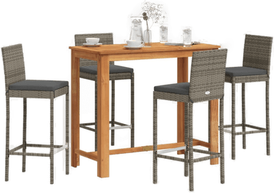 Vidaxl Hagebarsett 5 deler