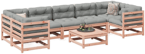 Vidaxl Hagesofasett 8 deler