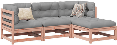 Vidaxl Hagesofagruppe 4 deler