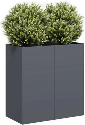 Vidaxl Plantekasse antrasitt 80x40x80 cm