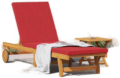 Vidaxl Solstol 1-person Brun