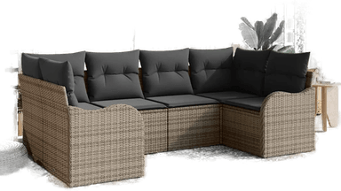 Vidaxl Hagesofa Set Grå