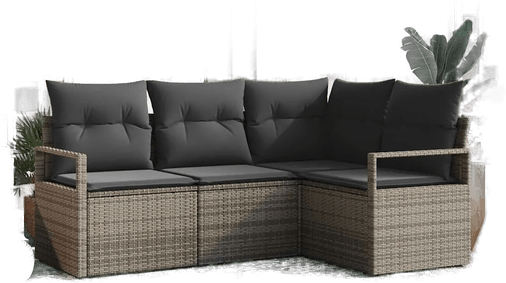 Vidaxl Sofa sett 4 deler Grå