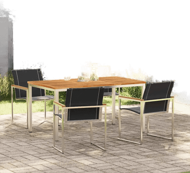 Vidaxl Hage Spisegruppe 5 pcs