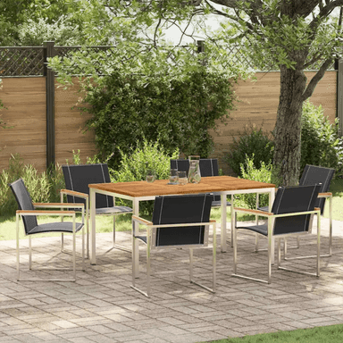 Vidaxl Hage Spisegruppe 7 pcs