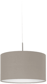 Eglo Pasteri pendant light satin nickel