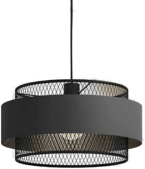 Eglo Bazely hengelampe, Ø 40 cm, svart