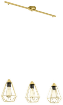 Eglo Tarbes pendellampe brushed brass