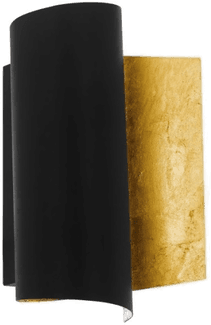 Eglo Falicetto vegglampe svart/gull