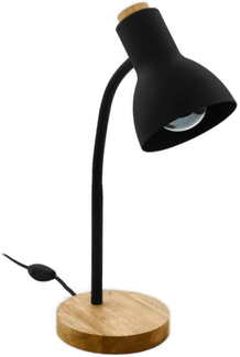 Eglo Veradal Bordlampe Svart/Brun