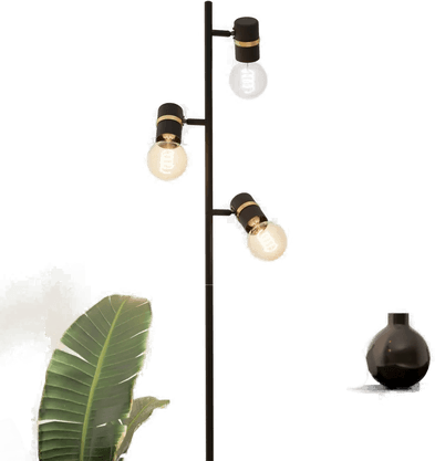 Eglo Lurone gulvlampe, svart