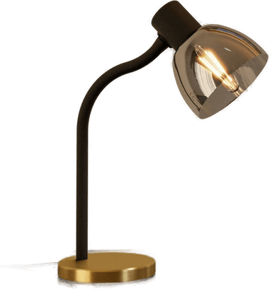 Eglo Macere bordlampe, messing/svart