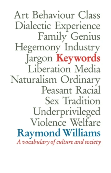 Keywords av Raymond Williams
