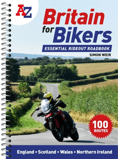 A -Z Britain for Bikers av Simon Weir, A-Z Maps