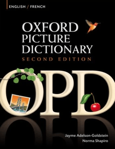 Oxford Picture Dictionary Second Edition: English-French Edition av Jayme Adelson-Goldstein, Norma Shapiro
