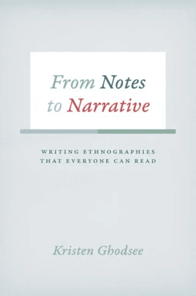From Notes to Narrative av Kristen Ghodsee