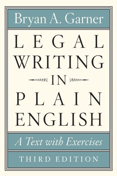 Legal Writing in Plain English, Third Edition av Bryan A. Garner