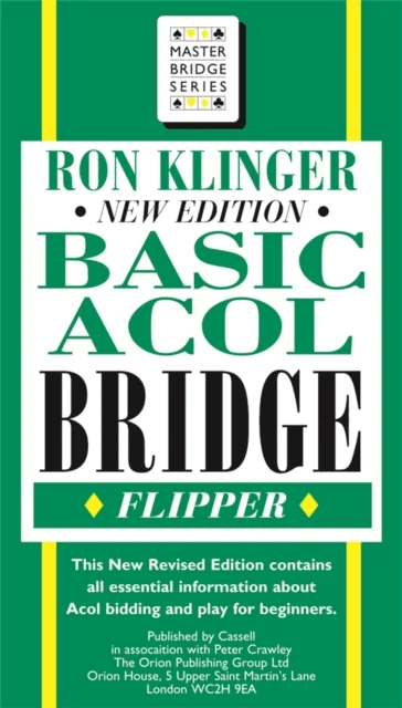 Basic Acol Bridge Flipper av Ron Klinger