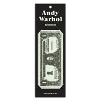 Warhol Dollar Bill Shaped Bookmark av Galison