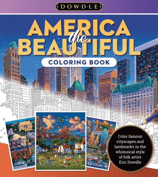 Eric Dowdle Coloring Book: America the Beautiful av Eric Dowdle
