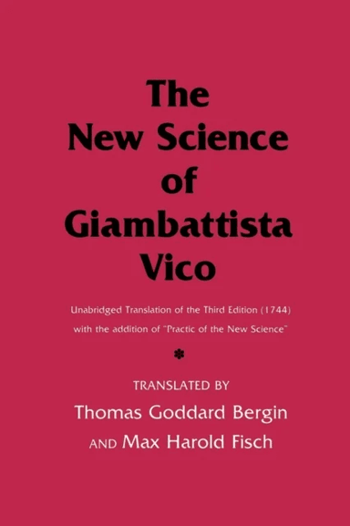 The New Science of Giambattista Vico av Giambattista Vico