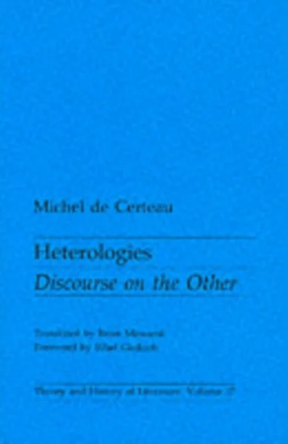 Heterologies av Michel de Certeau