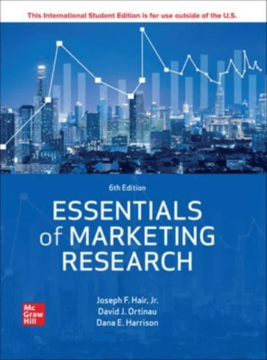 Essentials of Marketing Research ISE av Joseph Hair, Mary Celsi, David Ortinau, Robert Bush, Dana E. Harrison
