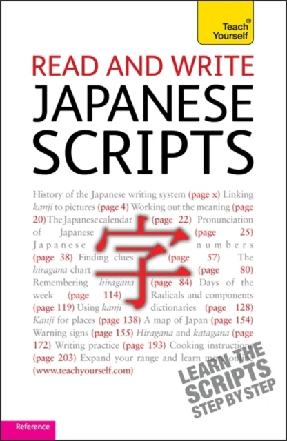 Read and write Japanese scripts: Teach yourself av Helen Gilhooly