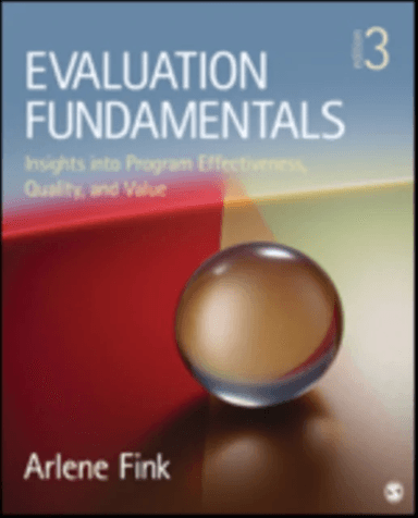 Evaluation Fundamentals av Arlene G. Fink