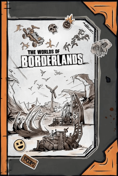The Worlds of Borderlands av Rick Barba