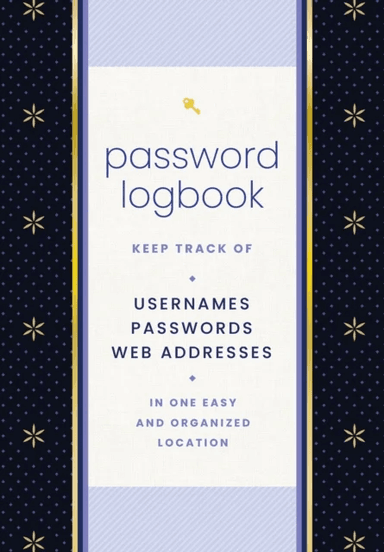 Password Logbook (Black & Gold) av Editors of Rock Point