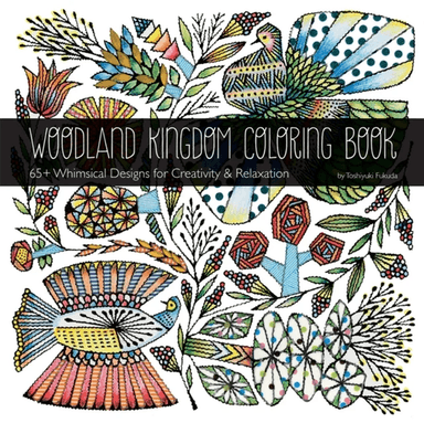 Woodland Kingdom Coloring Book av Toshiyuki Fukuda