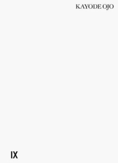 Kayode Ojo: EDEN av Kayode Ojo, Serubiri Moses