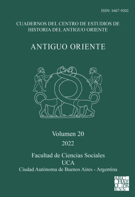 Antiguo Oriente: Vol. 20 2022