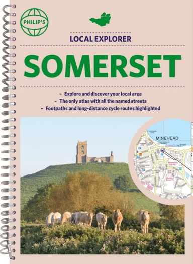 Philip's Local Explorer Street Atlas Somerset av Philip's Maps
