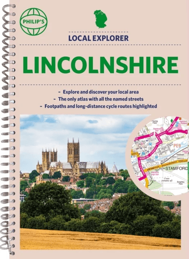 Philip's Local Explorer Street Atlas Lincolnshire av Philip's Maps