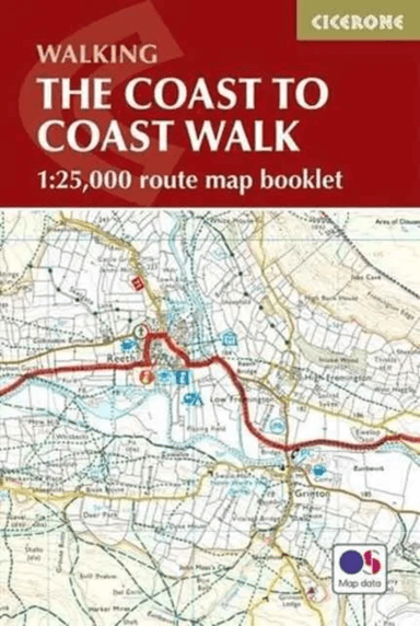 The Coast to Coast Map Booklet av Terry Marsh