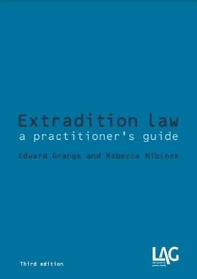 Extradition Law av Edward Grange, Rebecca Niblock
