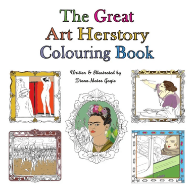 The Great Art Herstory Colouring Book av Diana Matos Gagic