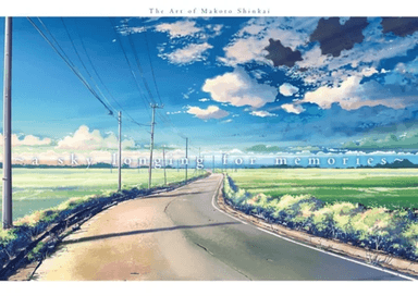 A Sky Longing For Memories av Makoto Shinkai