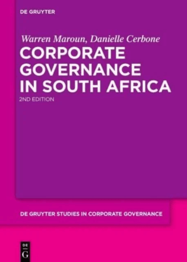 Corporate Governance in South Africa av Warren Maroun, Dannielle Cerbone