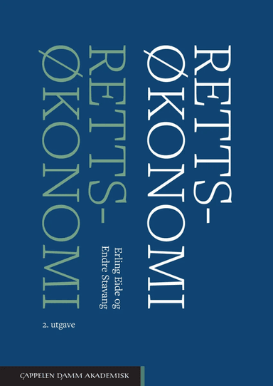 Rettsøkonomi av Erling Eide, Endre Stavang