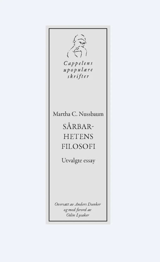 Sårbarhetens filosofi av Martha C. Nussbaum