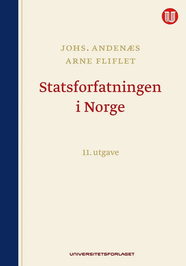 Statsforfatningen i Norge av Johs. Andenæs, Arne Fliflet