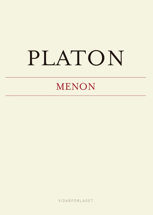 Menon av Platon